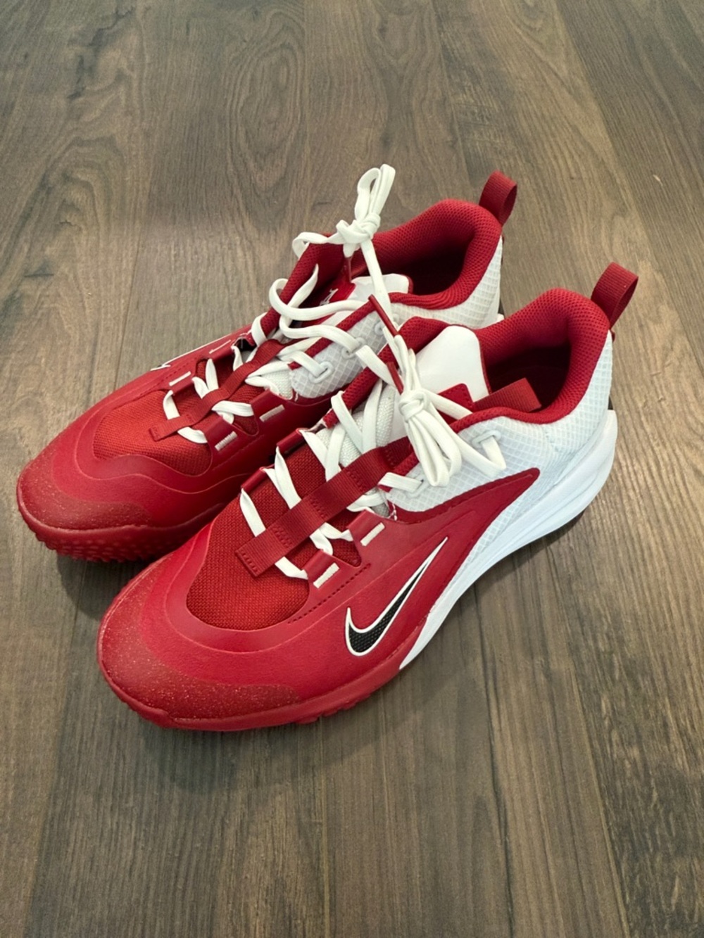 Nike Cross Turf Baseball/Softball Turfs - white/crimson - ALABAMA